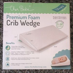 Cher Bébé Premium Foam Crib Wedge